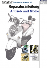 Reparaturanleitung RIS BURNOUT Easy Cruiser Artemis 125, Antrieb und Motor