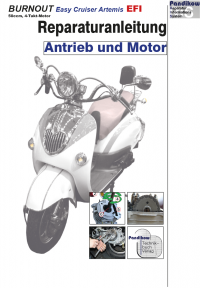 Reparaturanleitung RIS BURNOUT Easy Cruiser Artemis 50, Antrieb und Motor