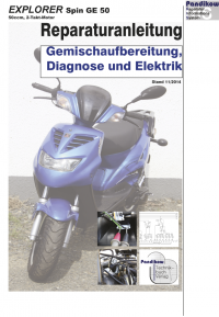 Reparaturanleitung RIS Explorer Spin GE 50 Gemischaufbereitung, Diagnose und Elektrik