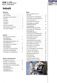 Reparaturanleitung RIS IVA Lux Antrieb und Motor