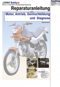 Reparaturanleitung RIS Jawa Robby handbetätigte Kupplung Motor, Antrieb, Gemischbildung und Diagnose