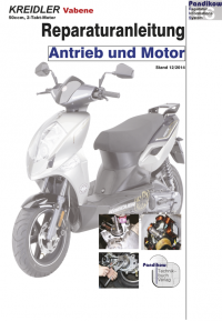 Reparaturanleitung RIS Kreidler Vabene 50ccm 2 Takt, Antrieb und Motor