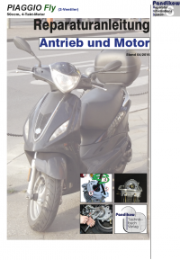 Reparaturanleitung RIS, Piaggio Fly 50 4Takt, Antrieb und Motor