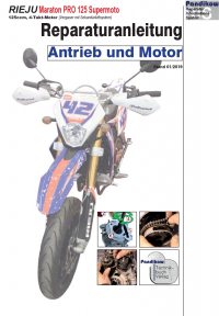Reparaturanleitung RIS, Rieju Marathon PRO 125 Supermoto, Antrieb und Motor