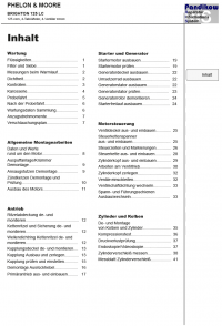 Reparaturanleitung RIS Phelon & Moore Brighton 125 LC, Antrieb und Motor