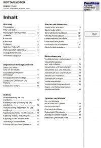 Reparaturanleitung RIS Wottan Rebbe 125 LC, Antrieb und Motor