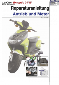 Reparaturanleitung RIS, LuXXon Exceptio, 4T, Antrieb und Motor