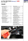 Reparaturanleitung RIS, Alpha Motors Mustang F1 50 EFI, 4T, Gemischaufbereitung und Diagnose