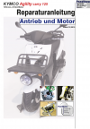 RIS Reparaturanleitung Kymco Agility carry 125 Antrieb und Motor